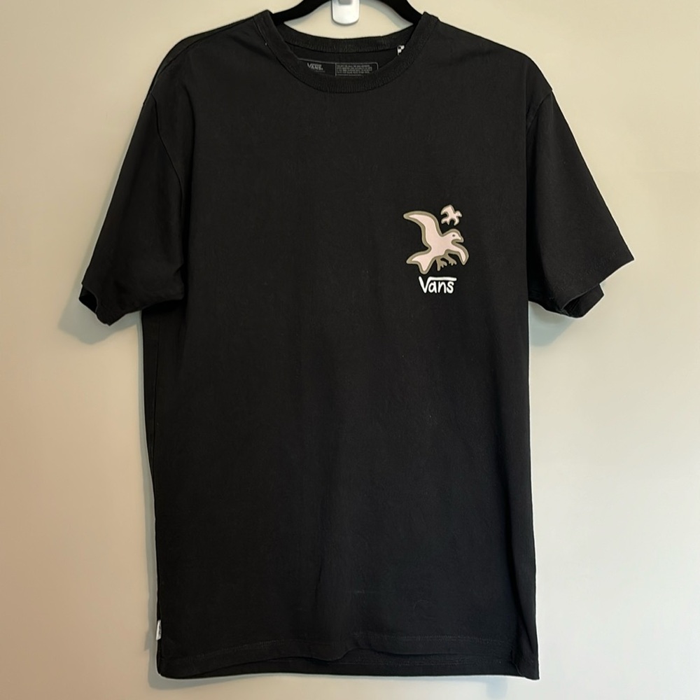 Men’s Women’s Black Vans Skatistan T Shirt Medium